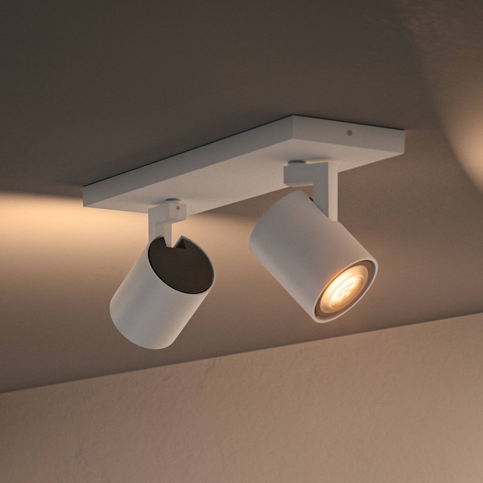 Philips Hue Runner spot 2 lampor vit dimmer