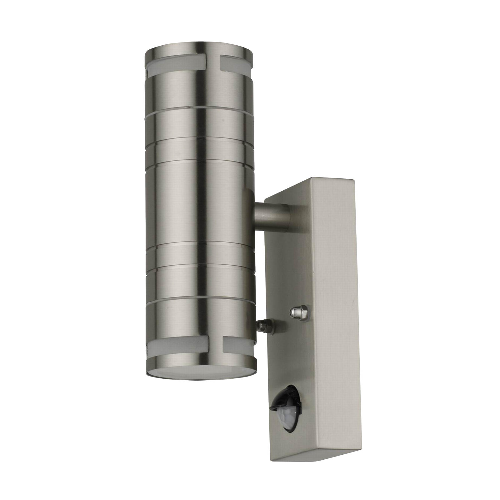 Lindby Catalin utomhusvägglampa, sensor, 2 lampor