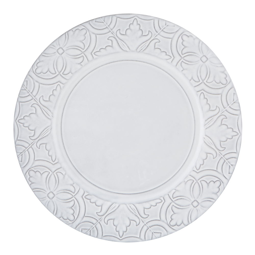 Bordallo Pinheiro - Rua Nova Tallrik flat 28 cm Antikvit