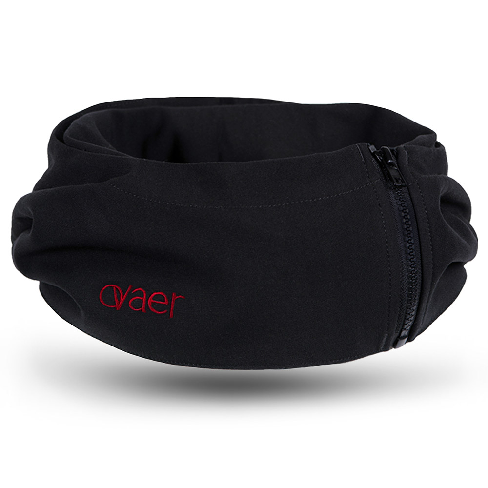 7619 Nackkudde Ovaer black