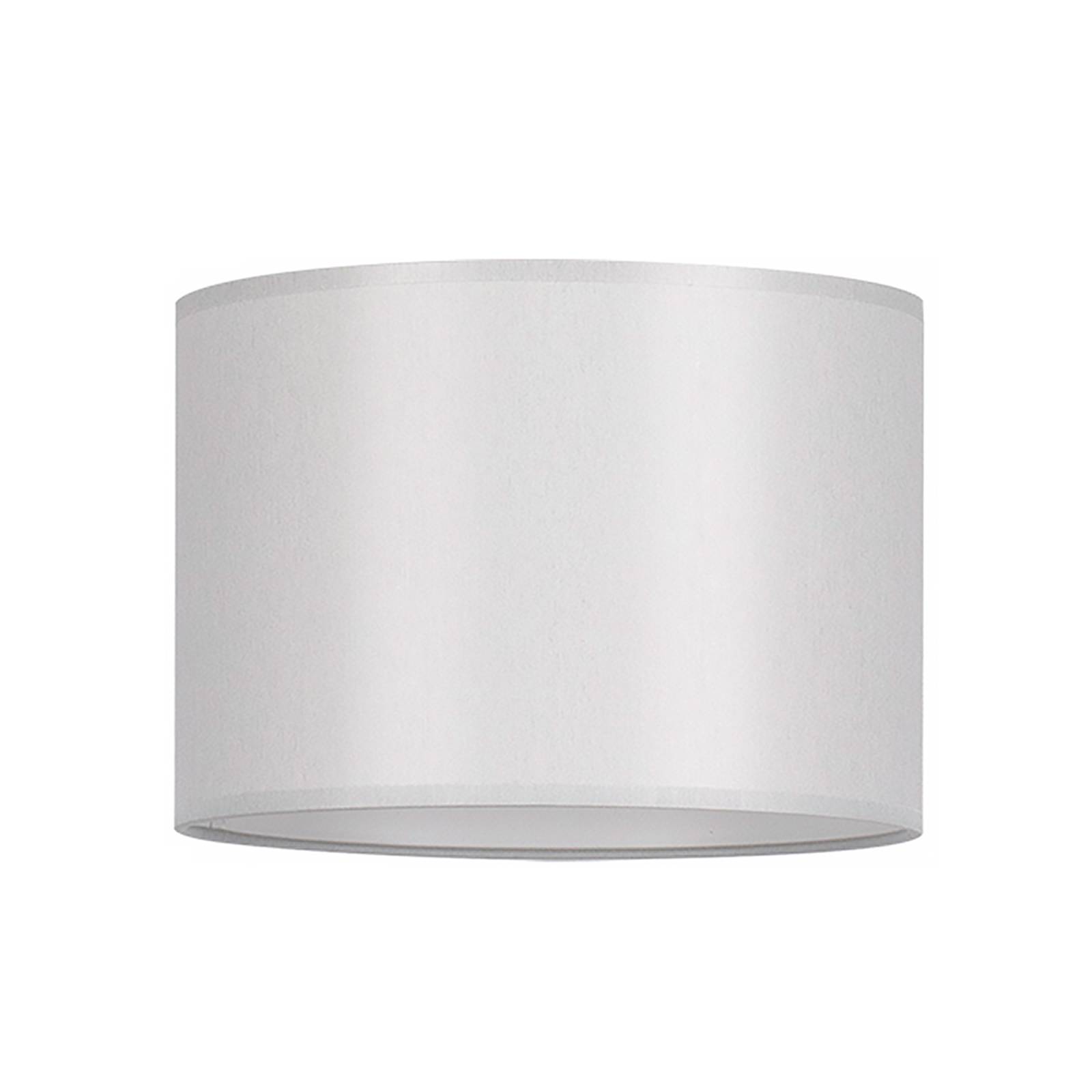 Lampskärm Pino Ø 25 cm höjd 18 cm grå