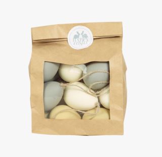Eggpose store dekoration natur