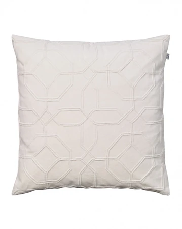 Nandi Kuddfodral Velvet Ivory 50x50cm