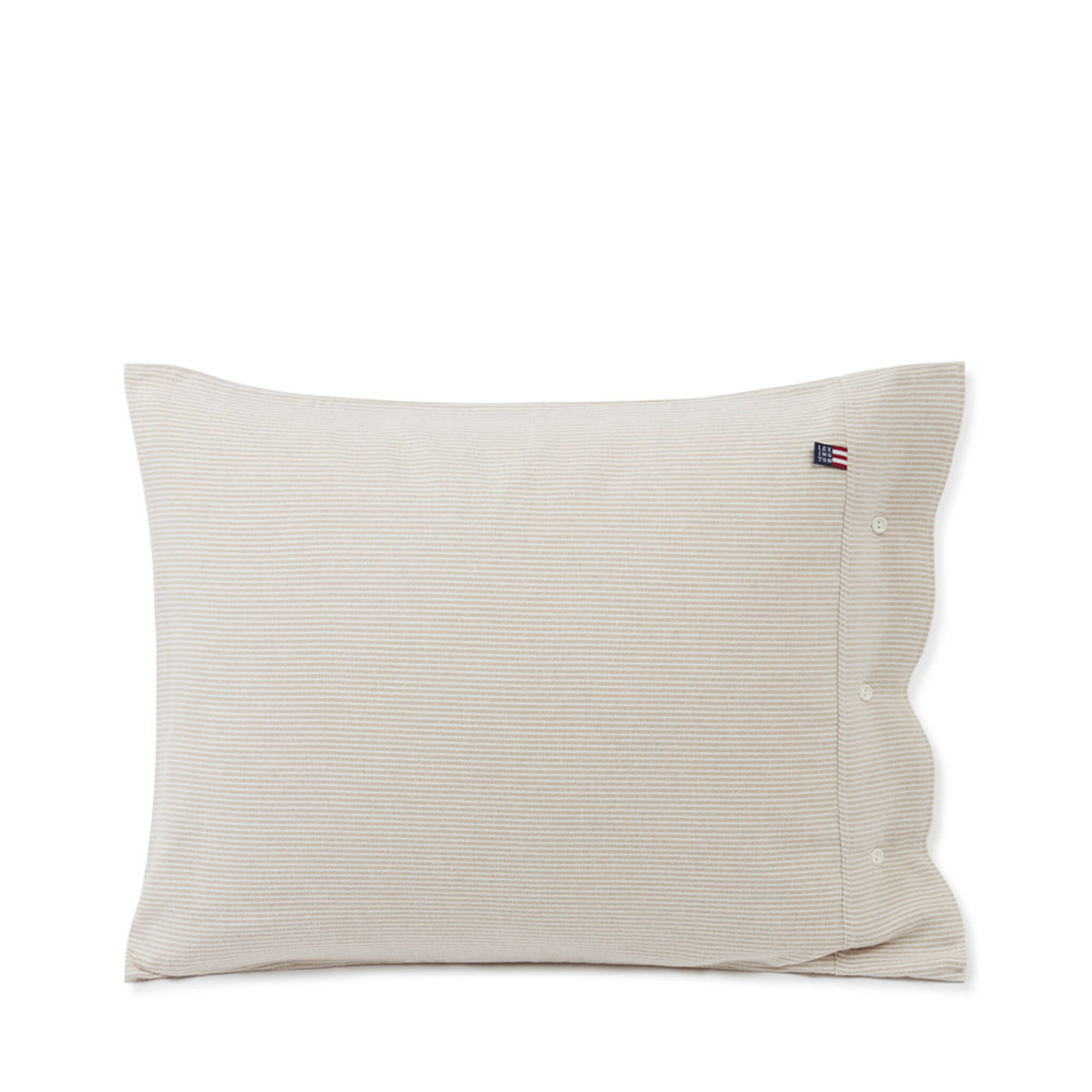 Pillowcase Striped Organic Cotton Flannel