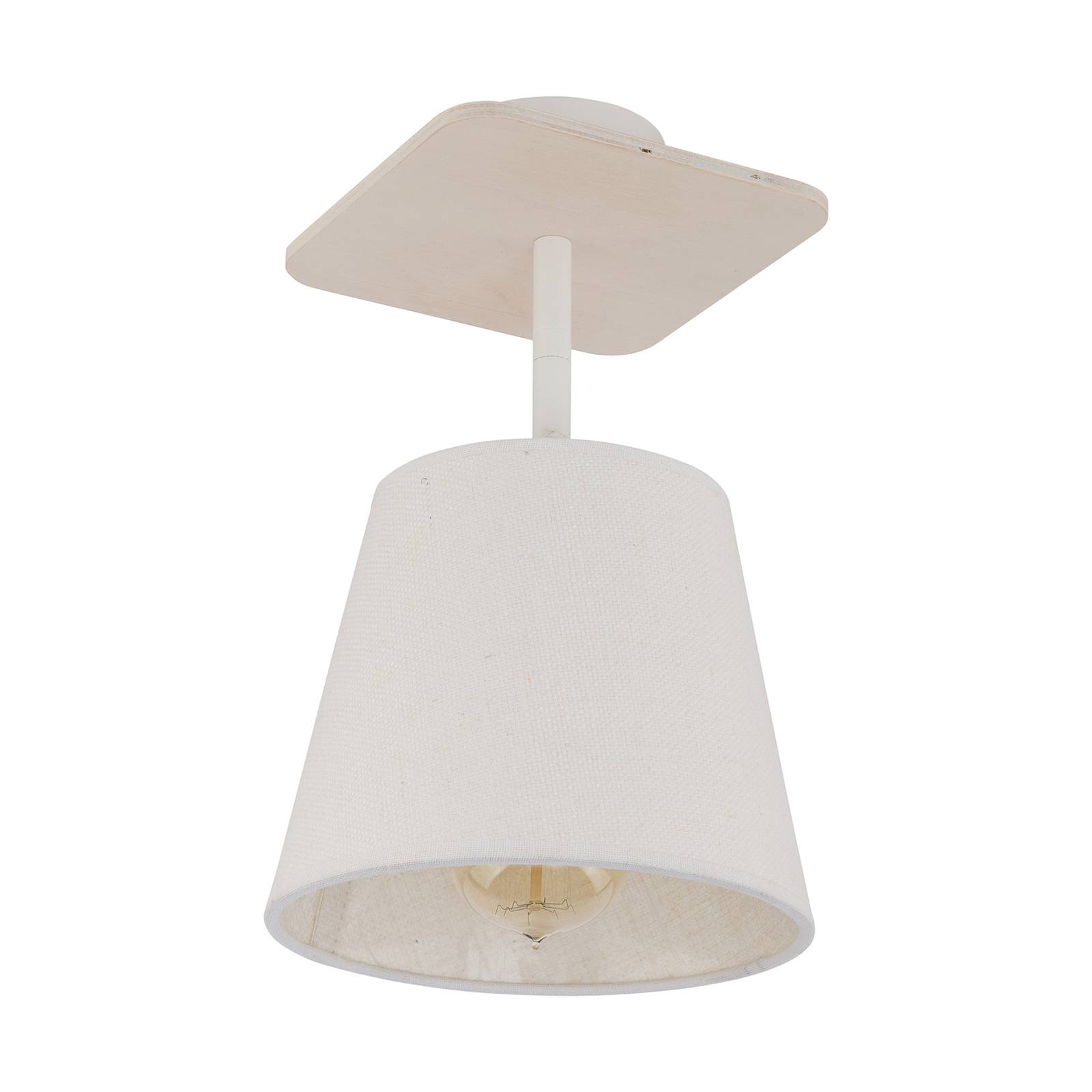 Taklampa Awinion, 1 lampa, vit
