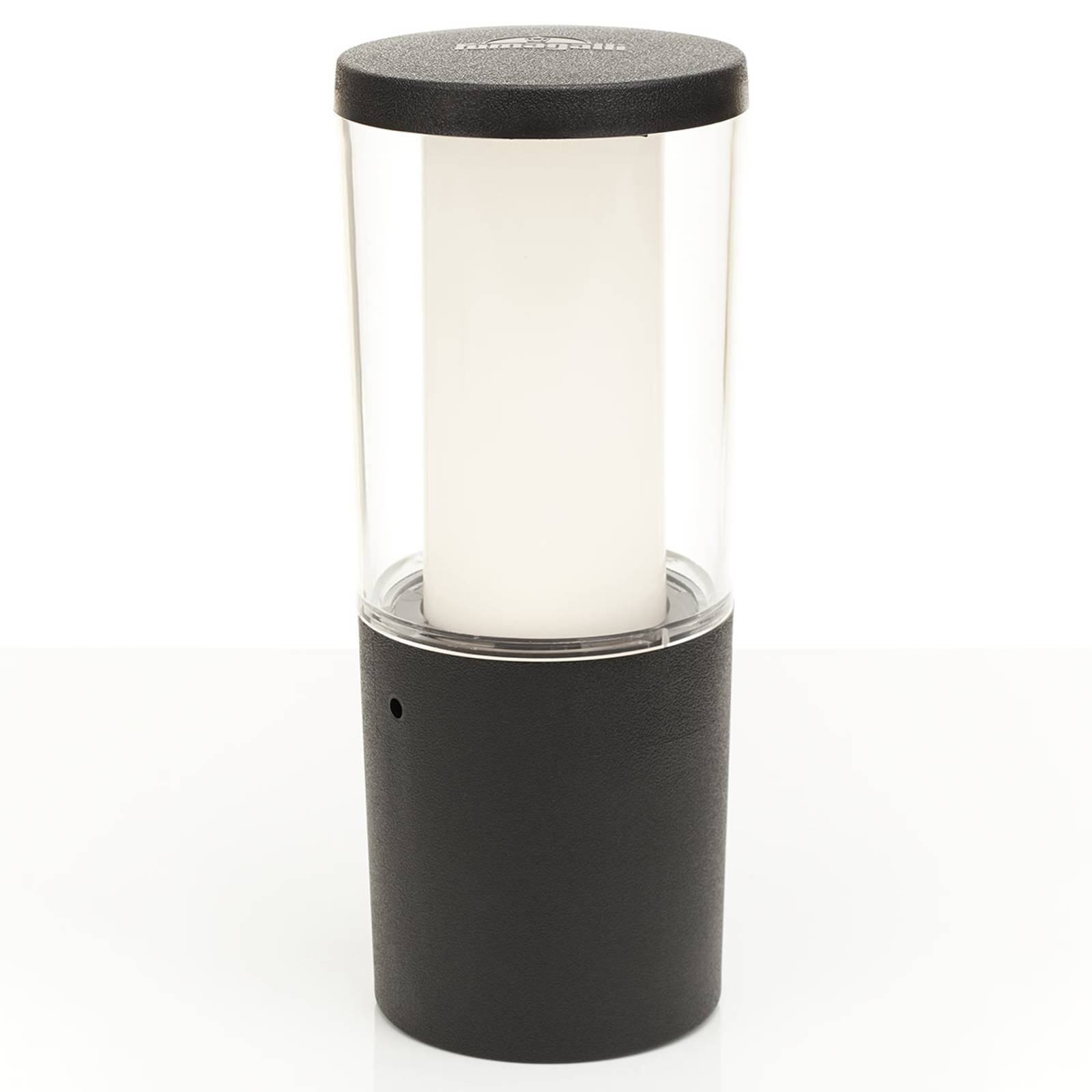 LED-sockellampa Carlo svart 3,5W CCT höjd 25 cm