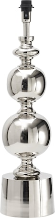 Grace lampfot Chrome 74cm