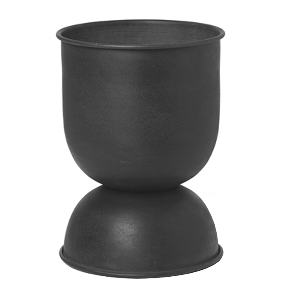 Ferm Living - Hourglass Kruka 59 cm Svart