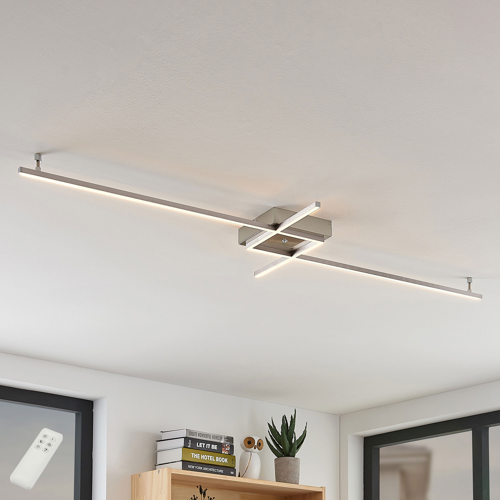 Keki LED-taklampa med fjärrkontroll