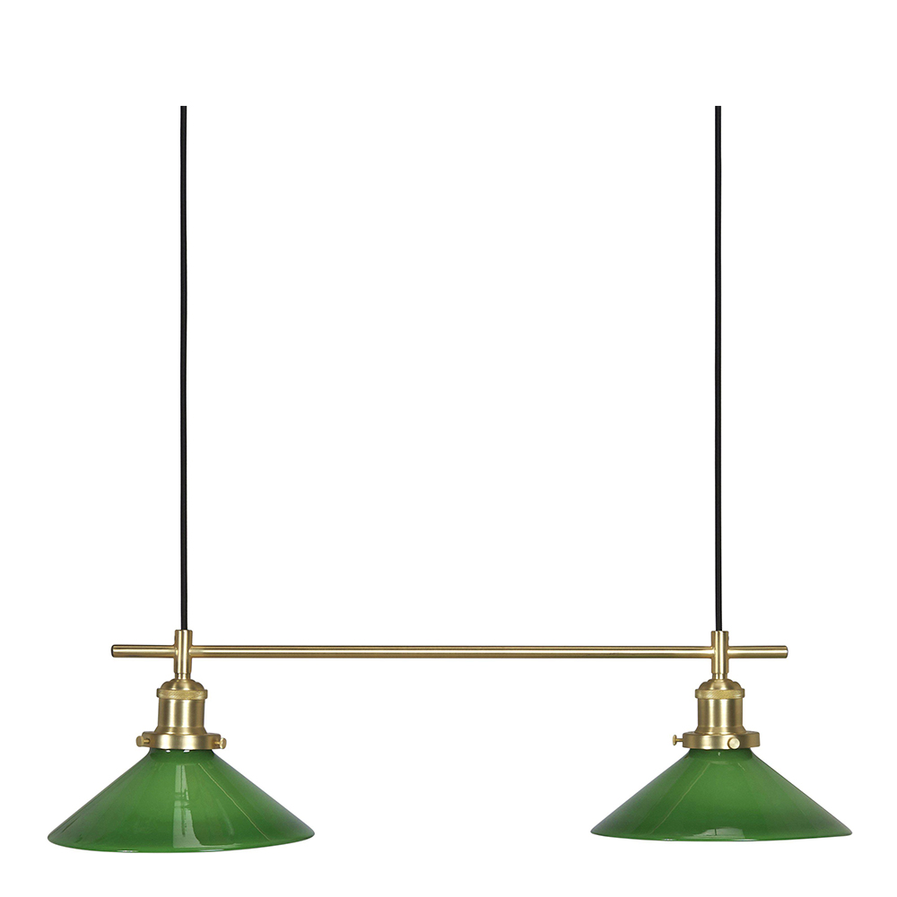 PR Home - August Taklampa dubbel 72 cm Grön