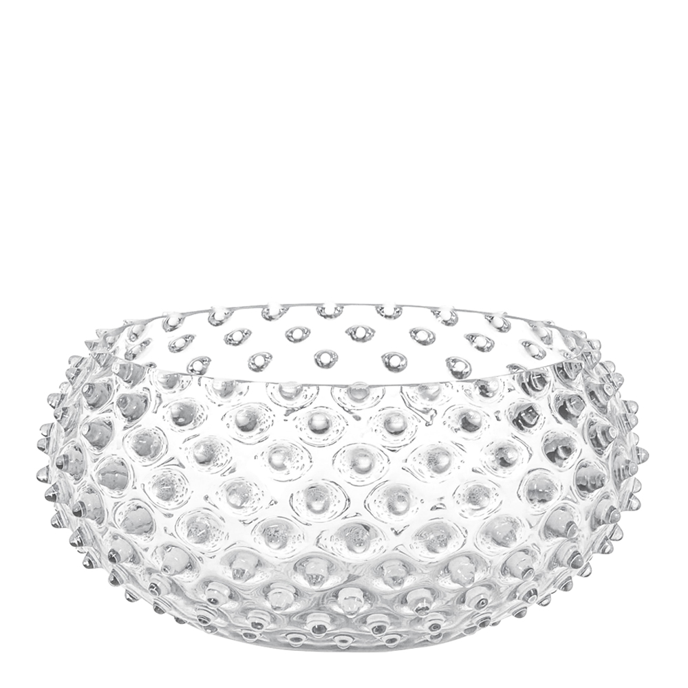 Klimchi - Hobnail Skål 23 cm Crystal