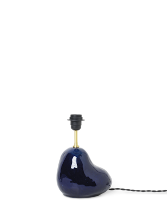 Hebe Lampfot Liten Deep Blue