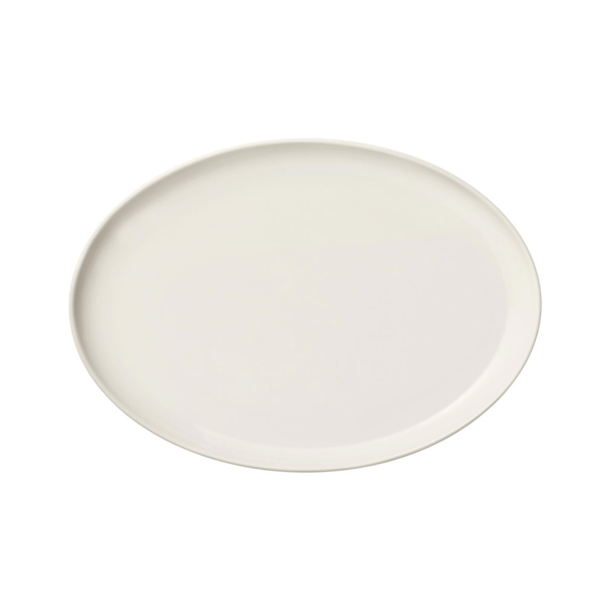 Essence tallrik 25 cm oval vit, 25CM