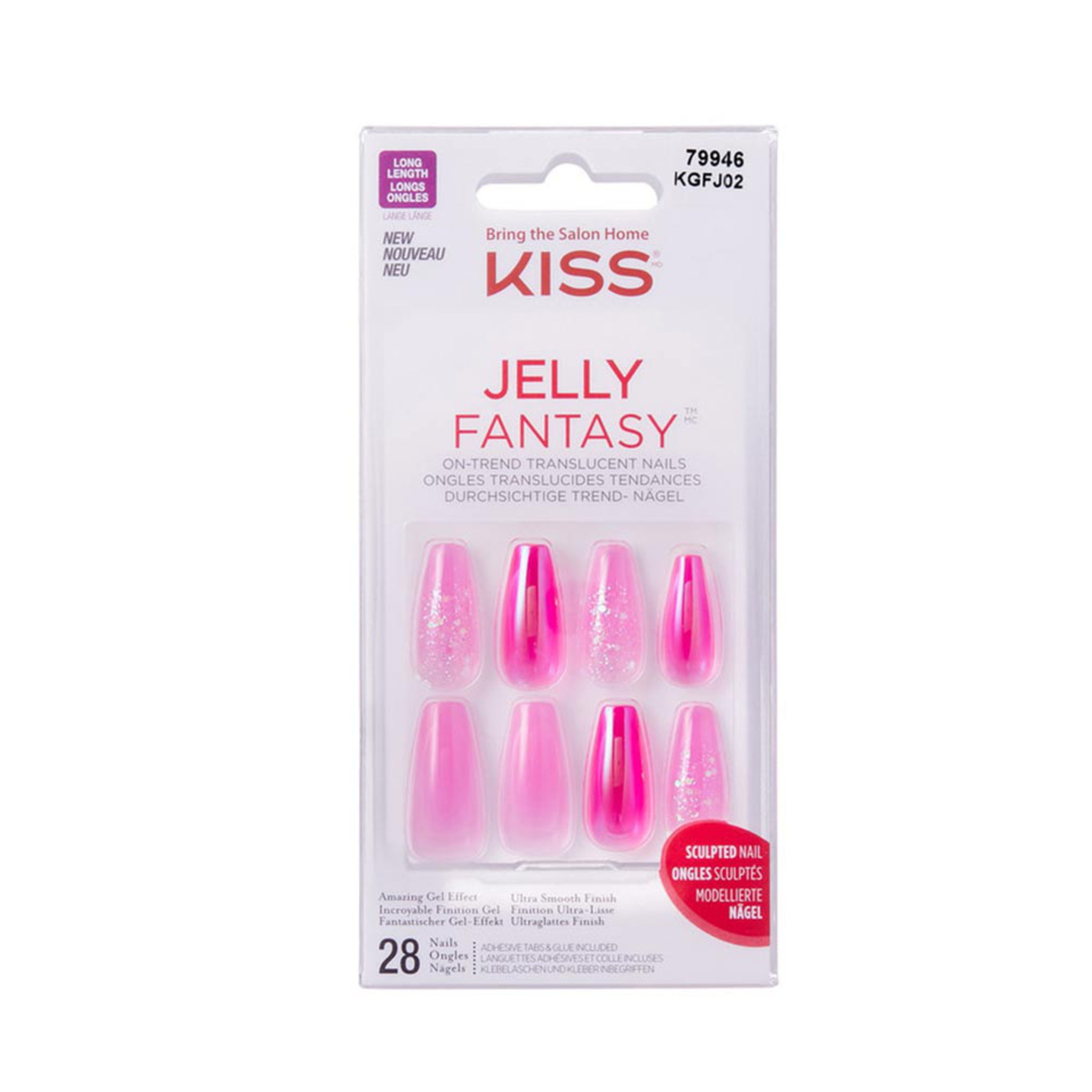 Jelly Fantasy Lösnaglar - Be Jelly, 28 nails