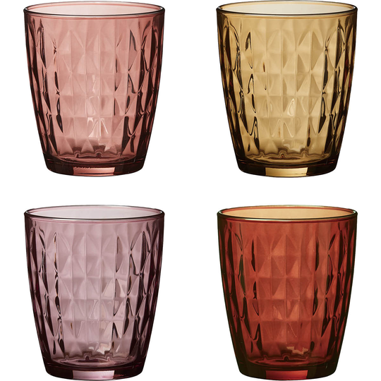Aida - Mosaic Vattenglas mix 34 cl Röd