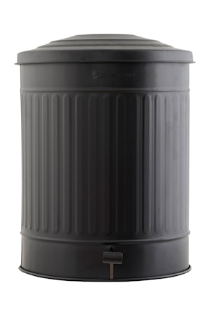 Soptunna Ø 37 cm 49 L - Svart