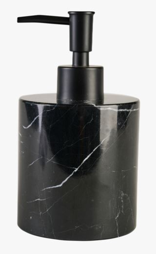Black Marble tvålpump svart