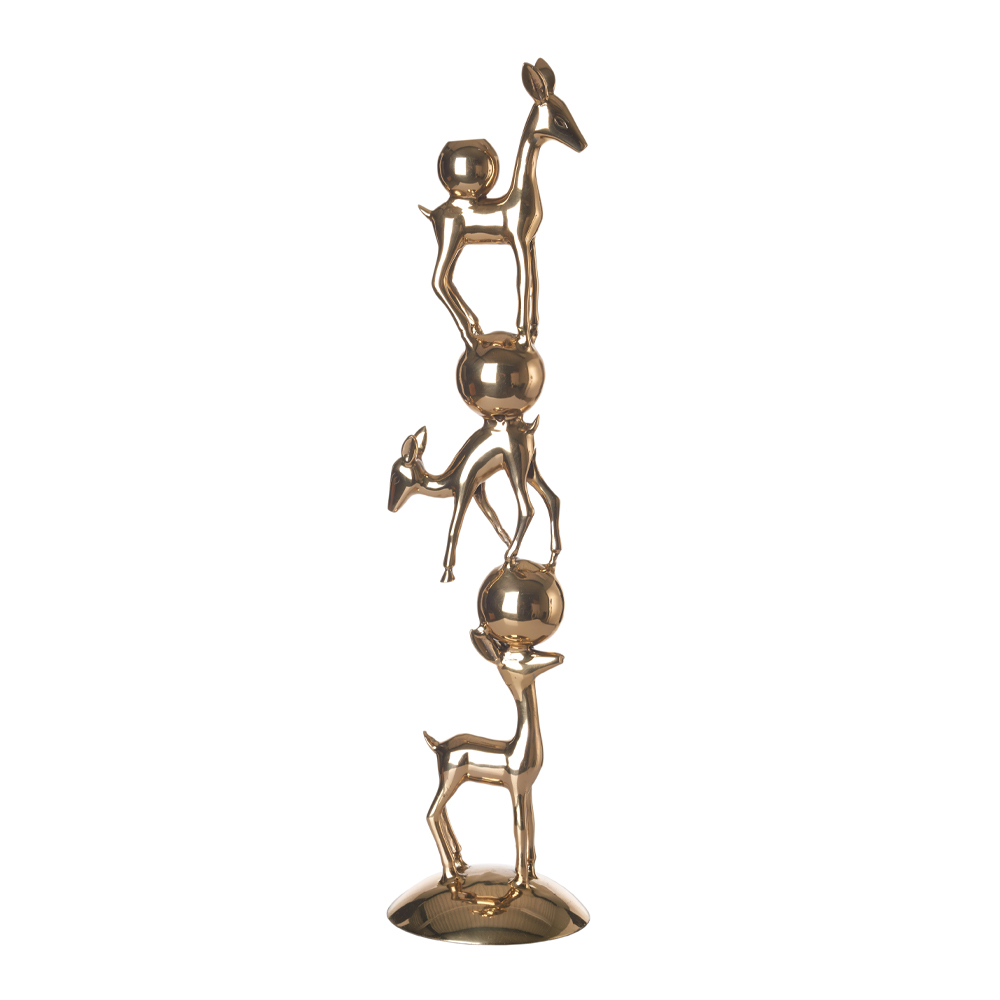 Pols Potten - Pols Potten Bambi Ljusstake Mässing 55 cm