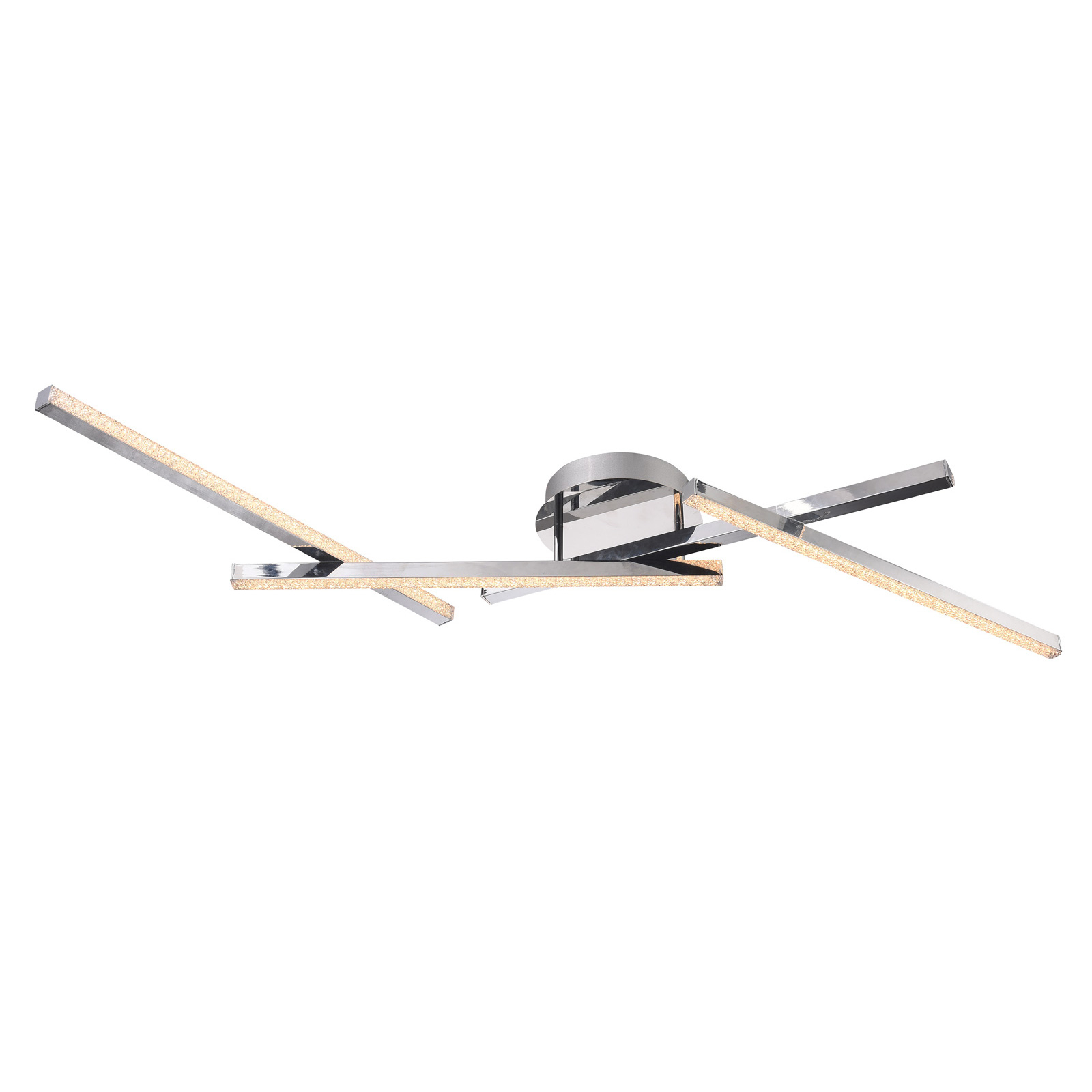 LED-taklampa Tampa, 4 lampor, dimbar