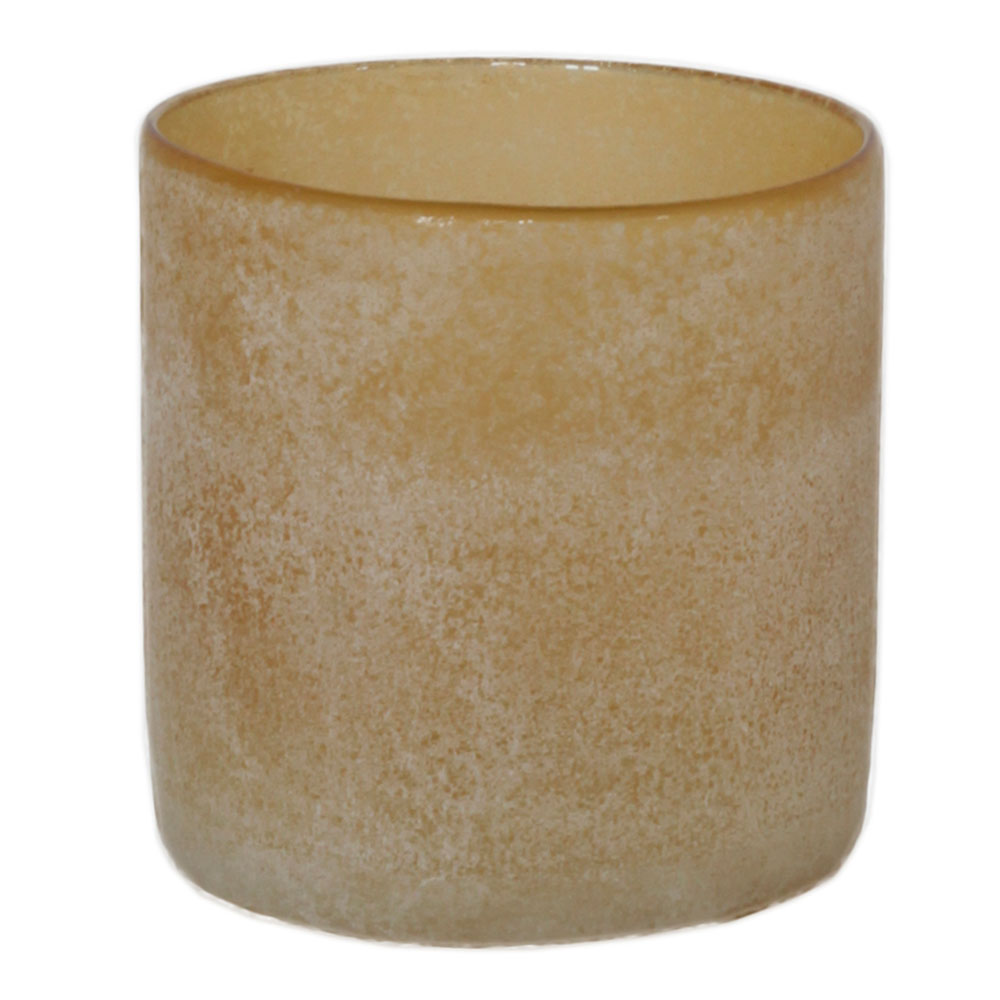 Tell Me More Interiors - Frost Ljushållare 9x9 cm Amber