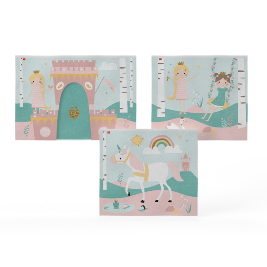 Gardin Little Princess till FLEXA CLASSIC och FLEXA WHITE loftsäng