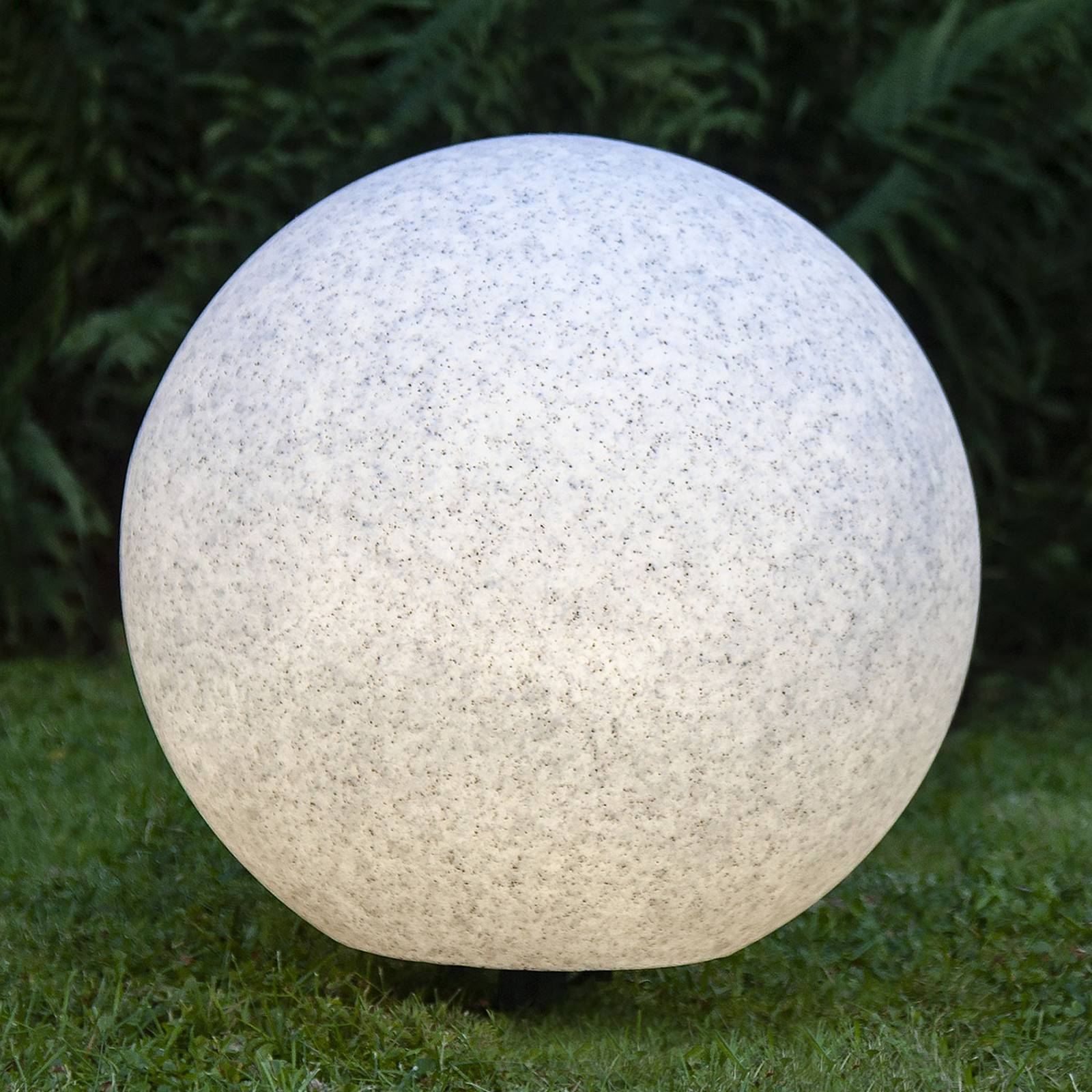 Terrasslampa Gardenlight, sfärisk Ø 50 cm