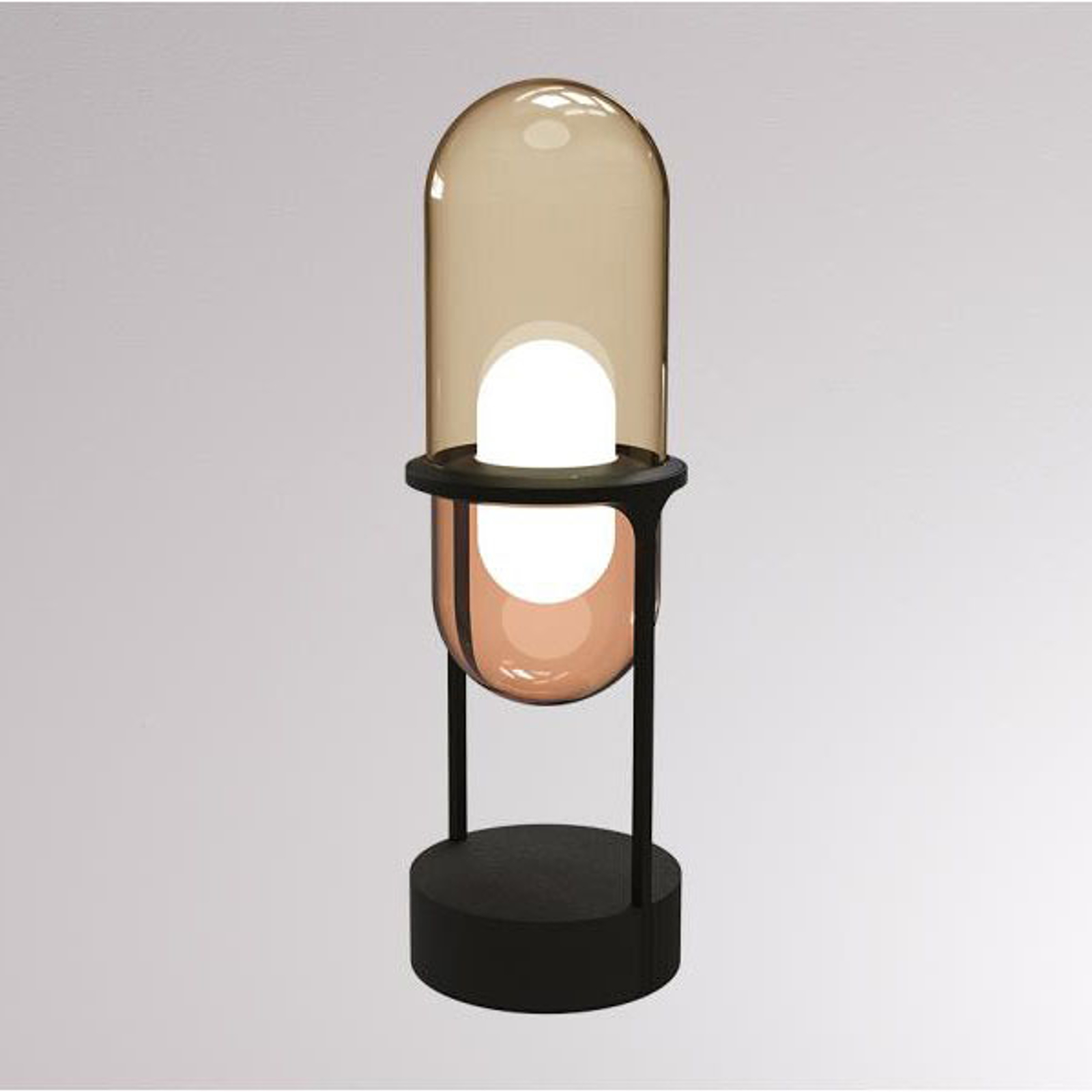 LOUM Pille LED-bordslampa champagne/koppar