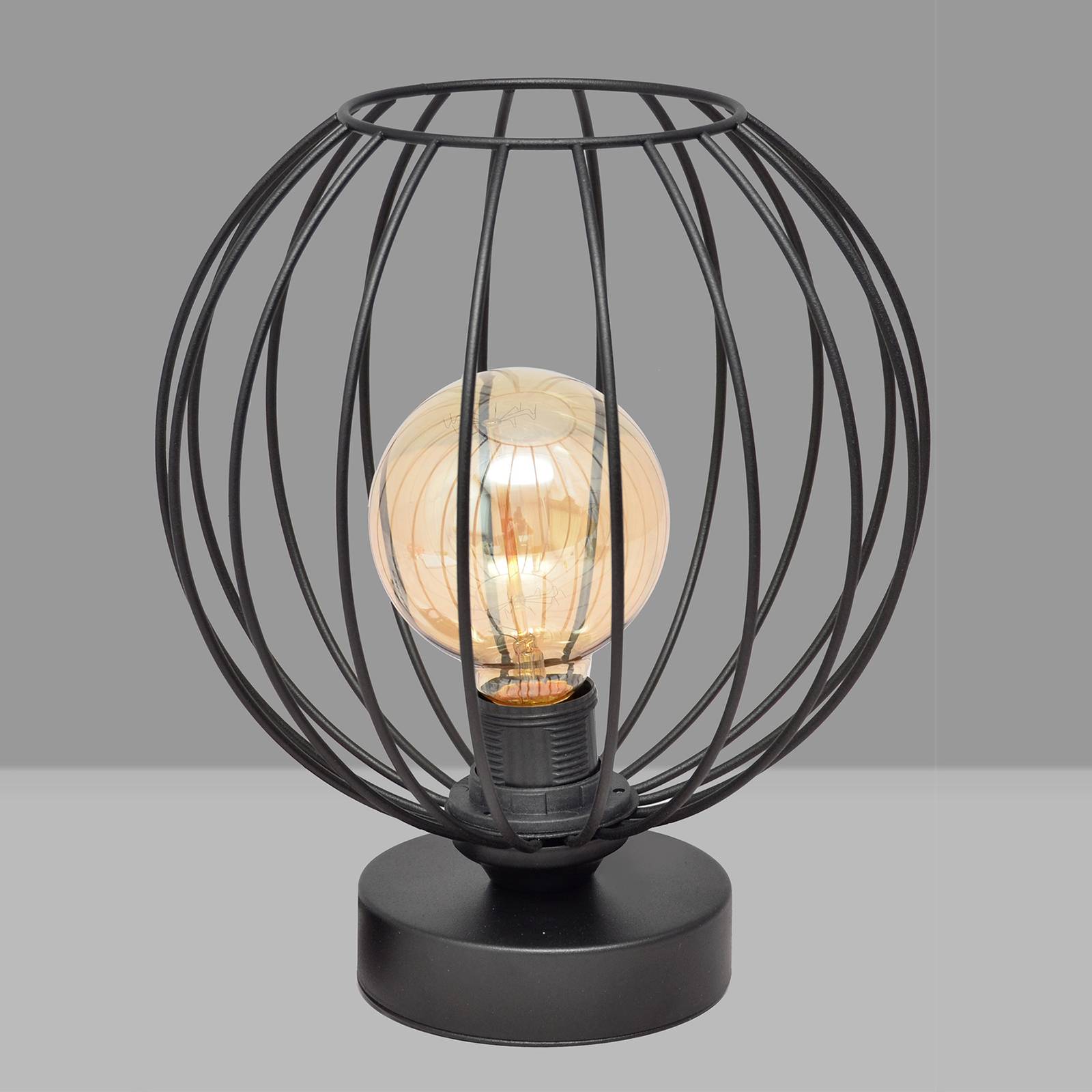 Bordslampa Cumera med burskärm, Ø 24 cm