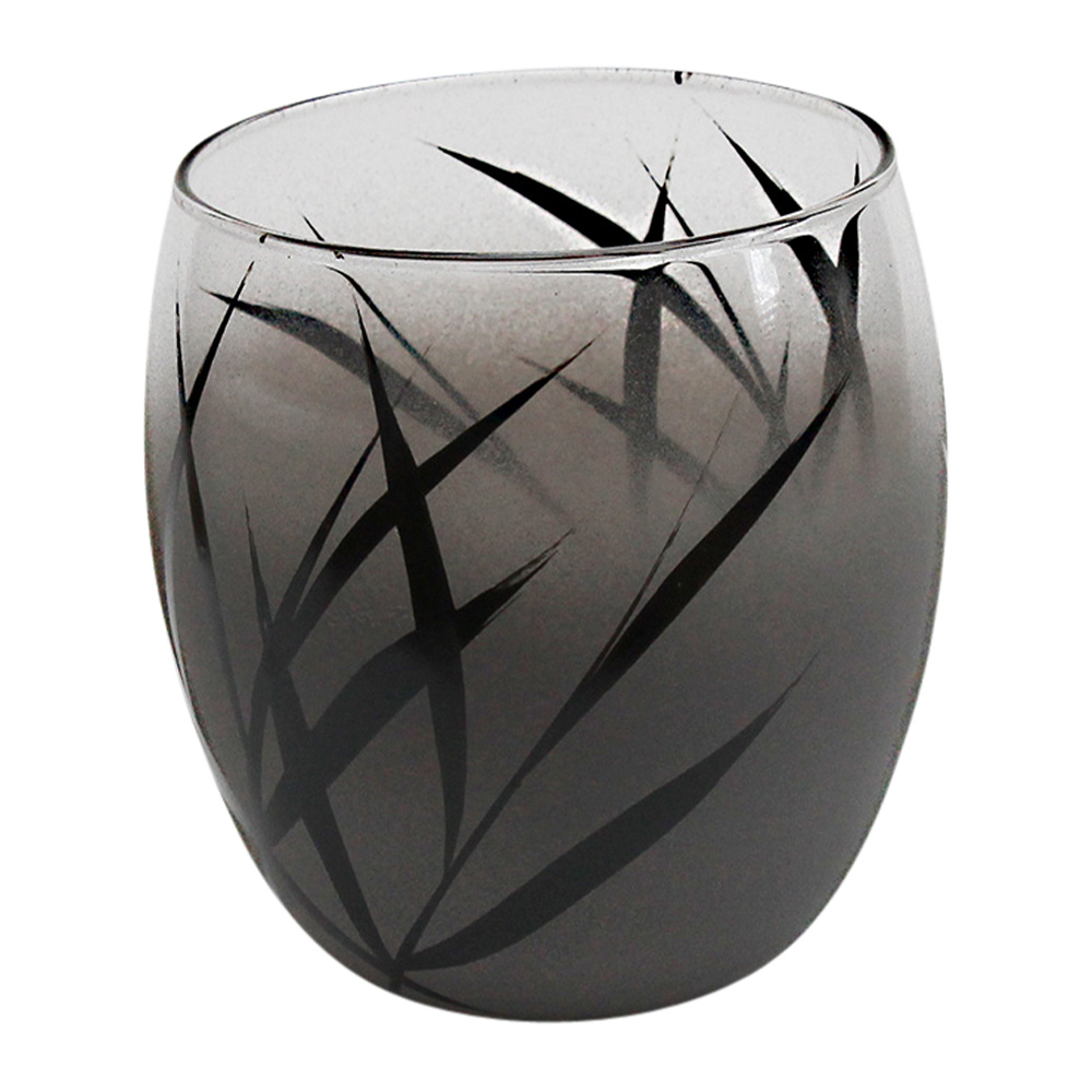 Nybro Crystal - Nybro Crystal Nebbioso Ljuslykta10x9,5 cm Grå
