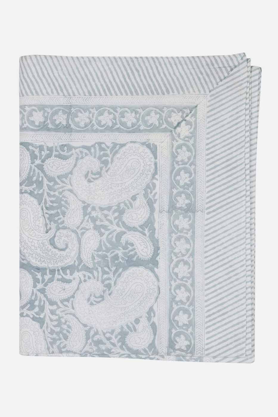 Duk Big Paisley Cashmere Blue 150x230