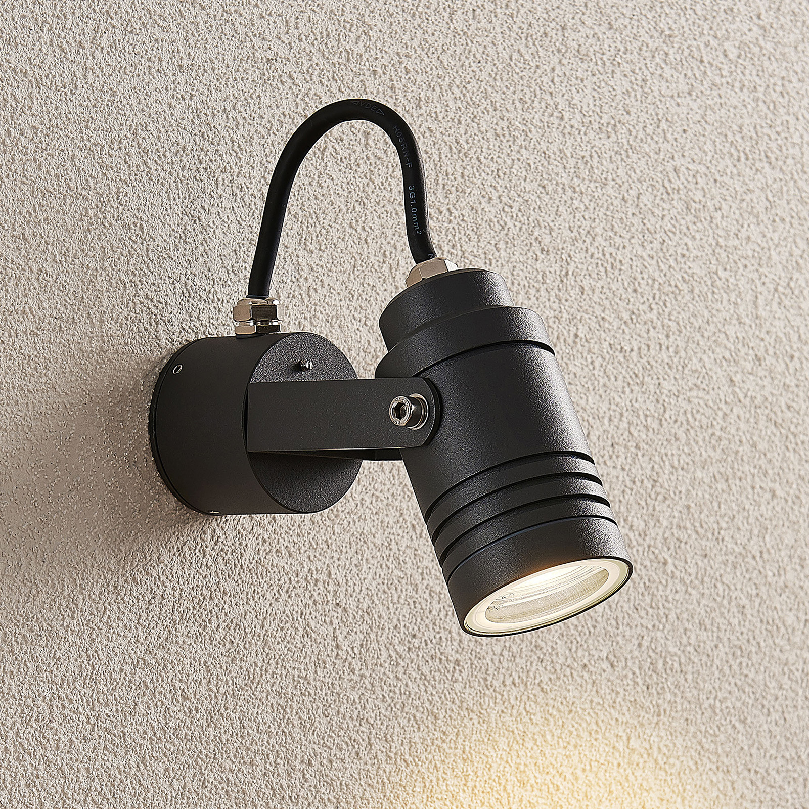 Utomhus spotlampa Galina, mörkgrå, 15,4 cm
