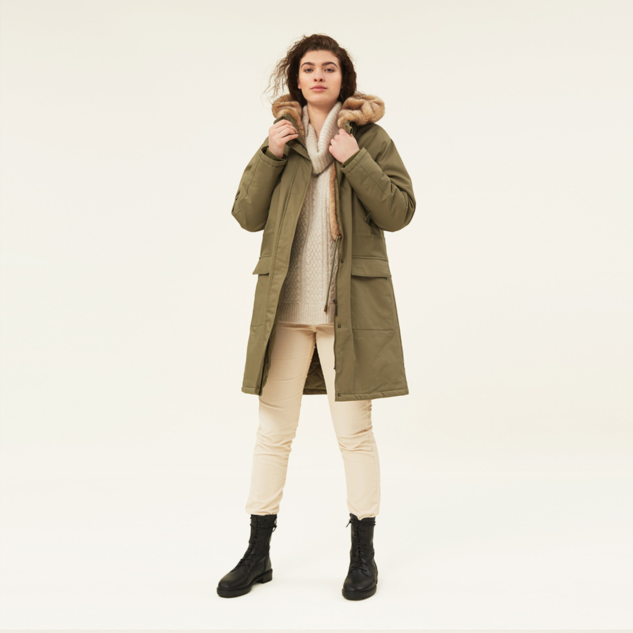 Biella Cotton Parka
