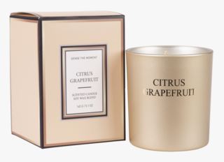 Citrus Grapefruit metallic doftljus beige