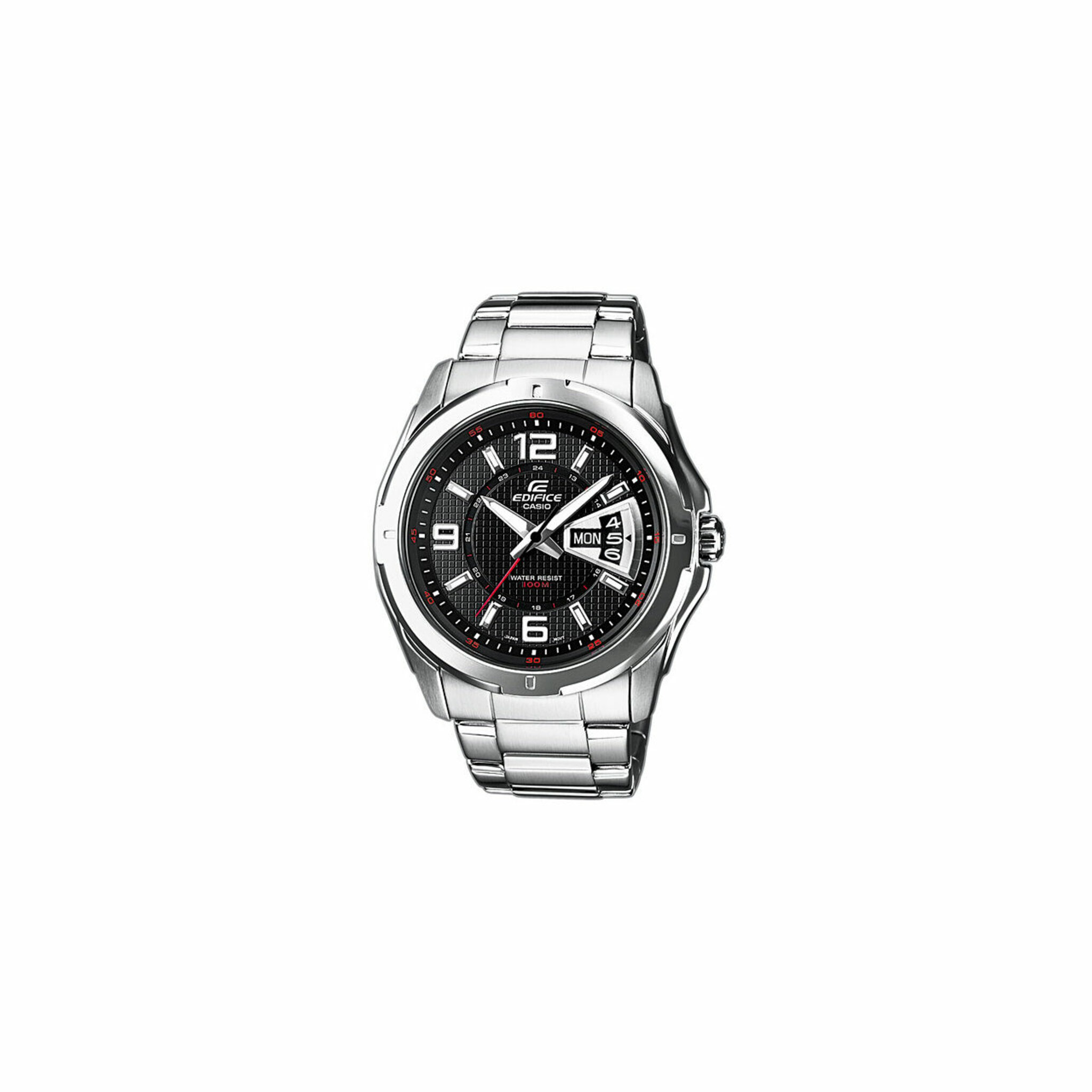 Ef-129d-1avef, Quartz, 45mm, 10atm, silver