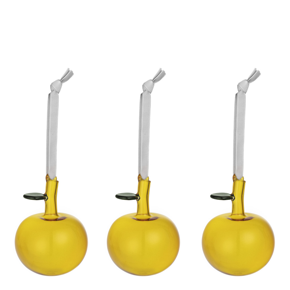 Iittala - Iittala Glasäpple 3-Pack