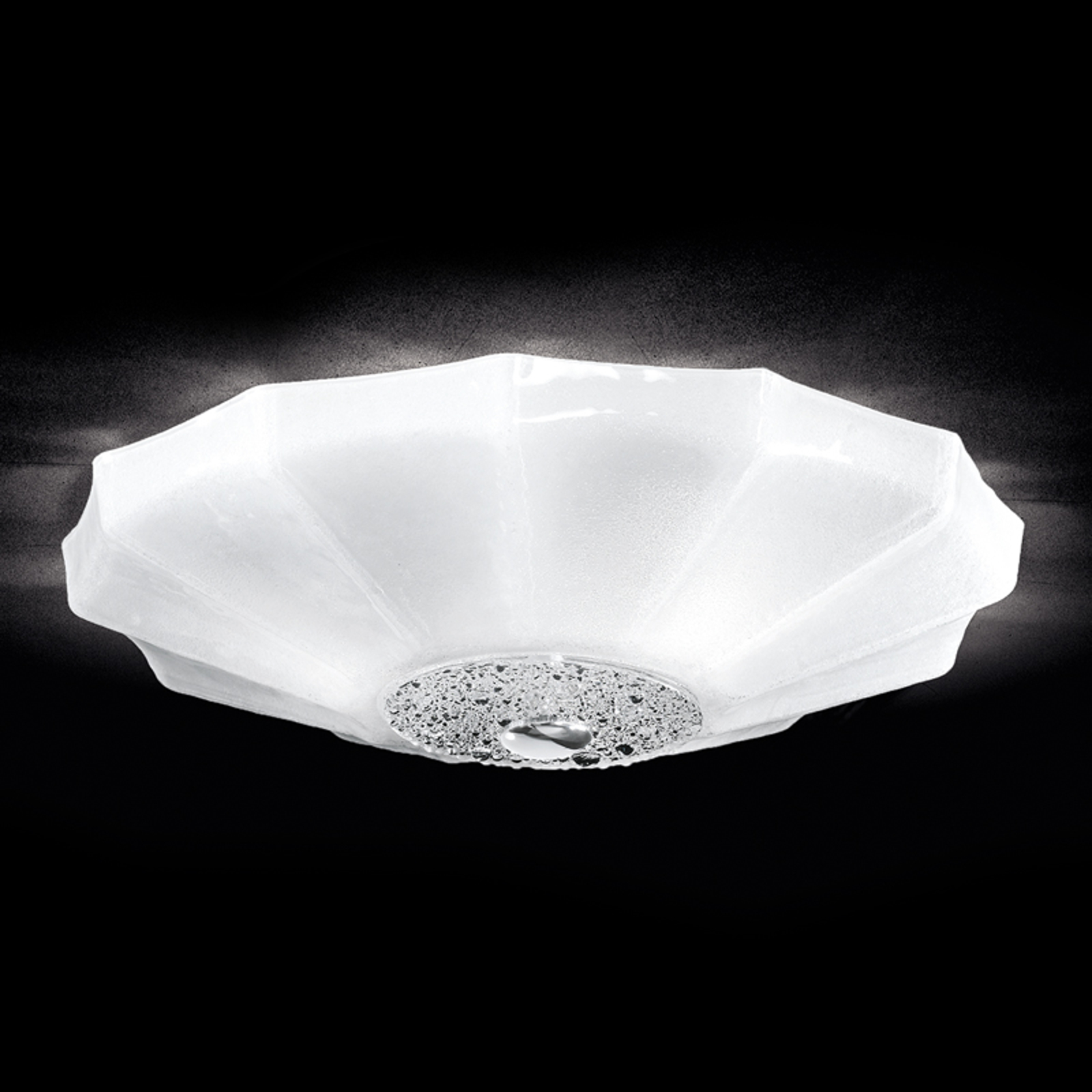 Dekorativ taklampa Monja av Murano-glas