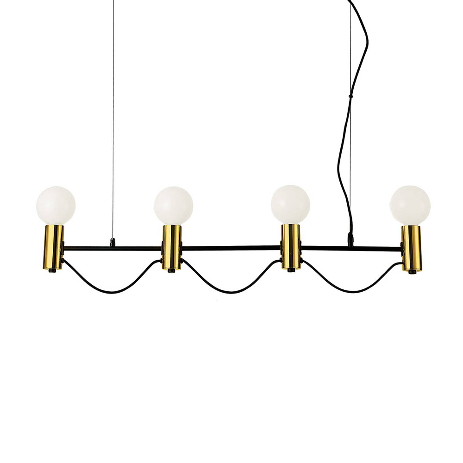 Hänglampa Volter, 4 lampor