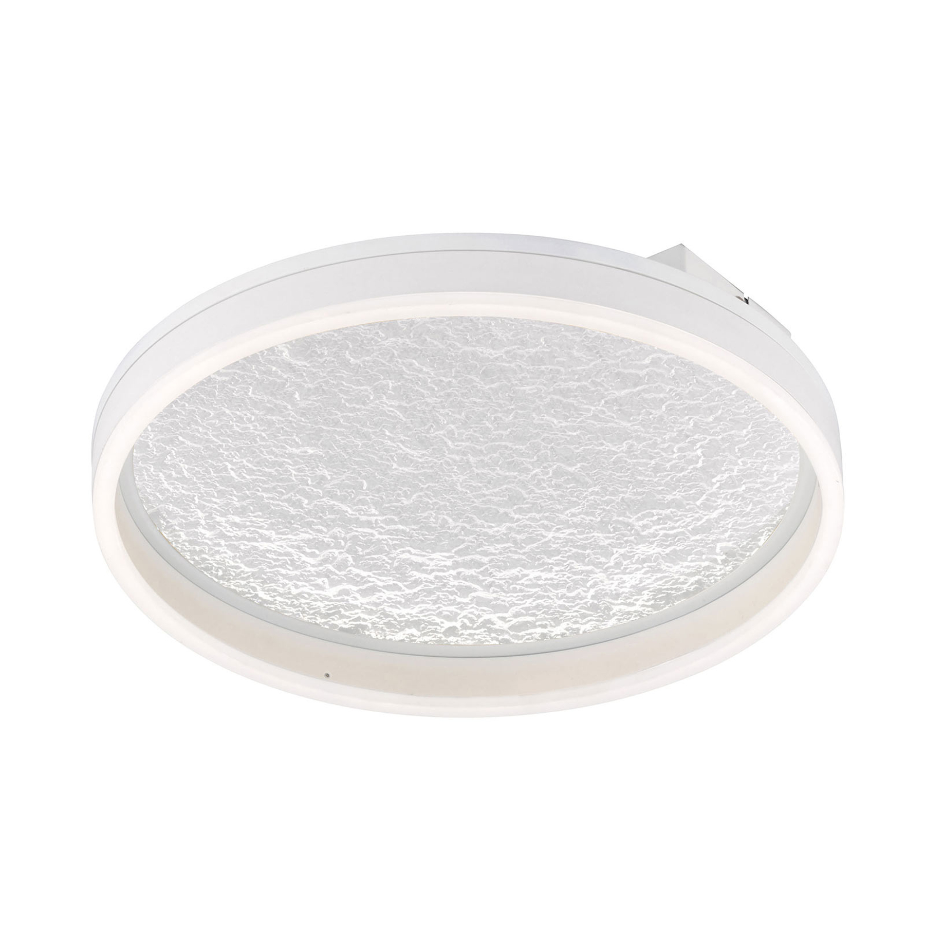LED-taklampa Bali, dimbar, vit, 40 cm