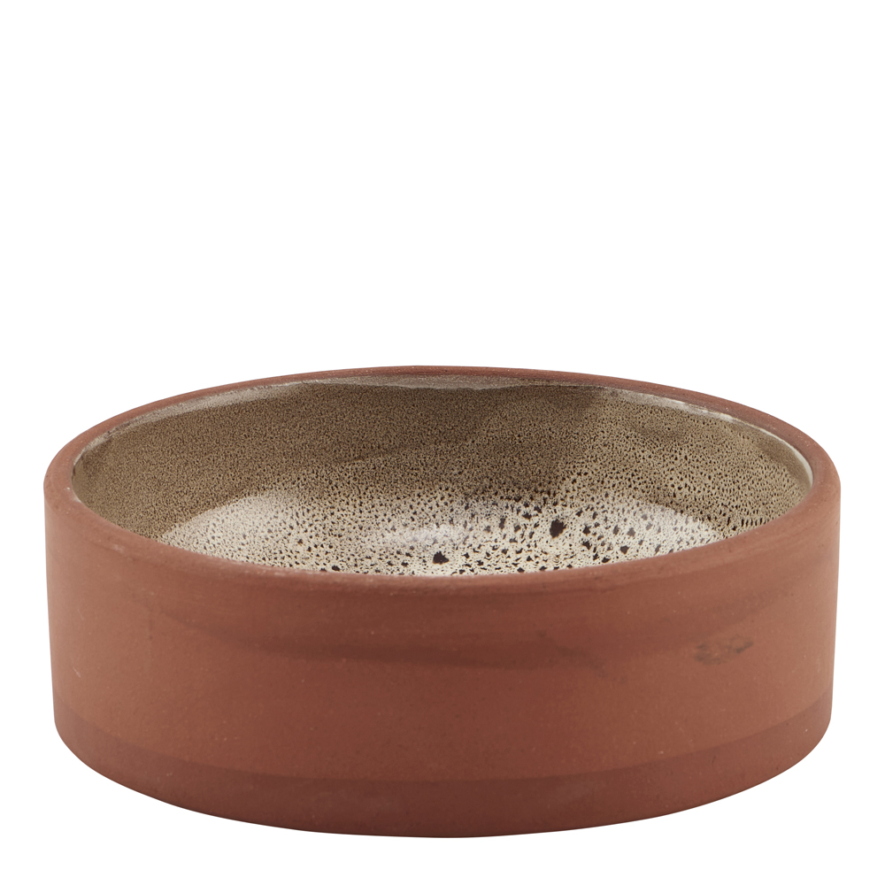 House Doctor - Retro Skål 16x5 cm Rost/Beige