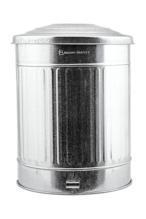 Soptunna Ø 37 cm 49 L - Silver