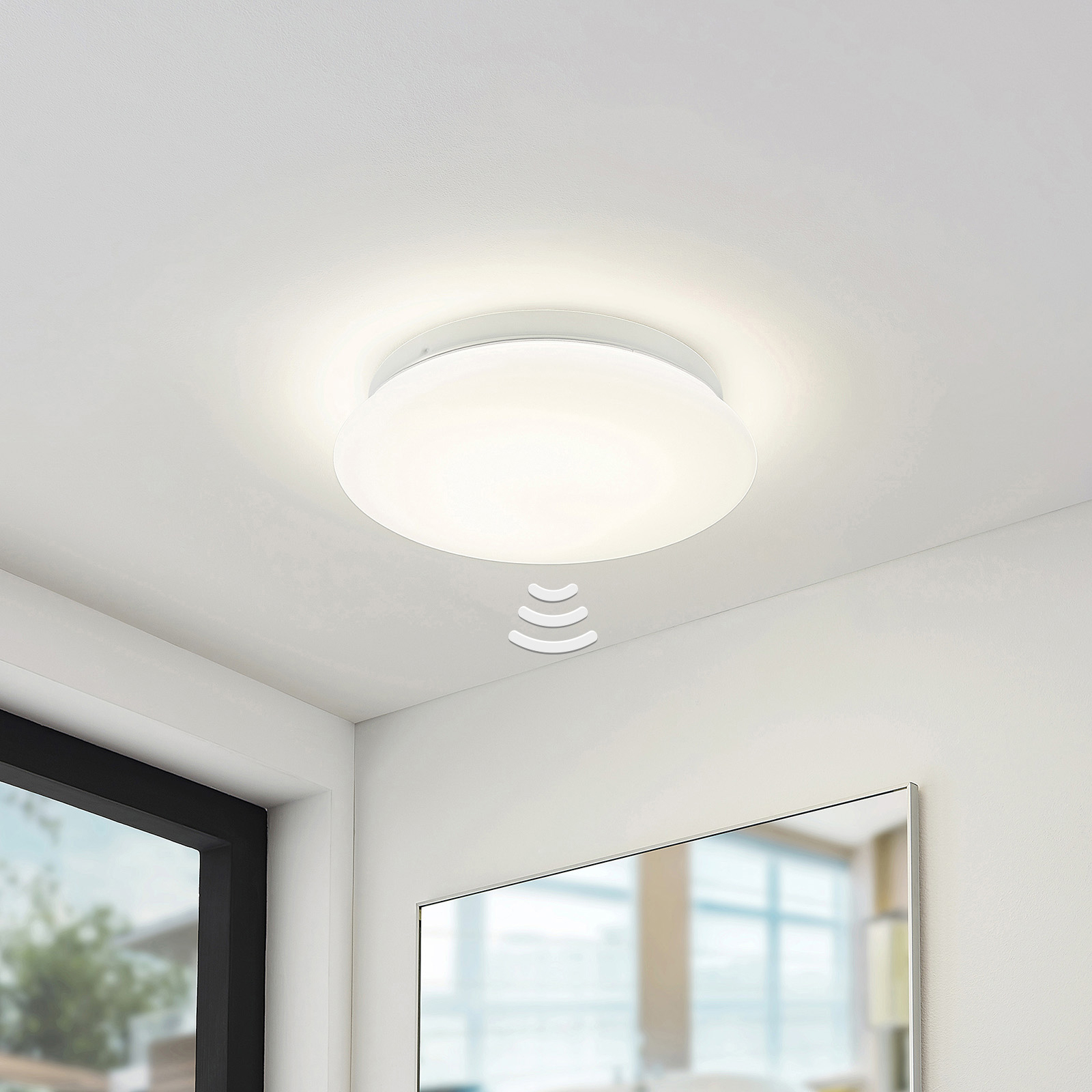 Arcchio Solomia LED-taklampa, sensor, 4 000 K