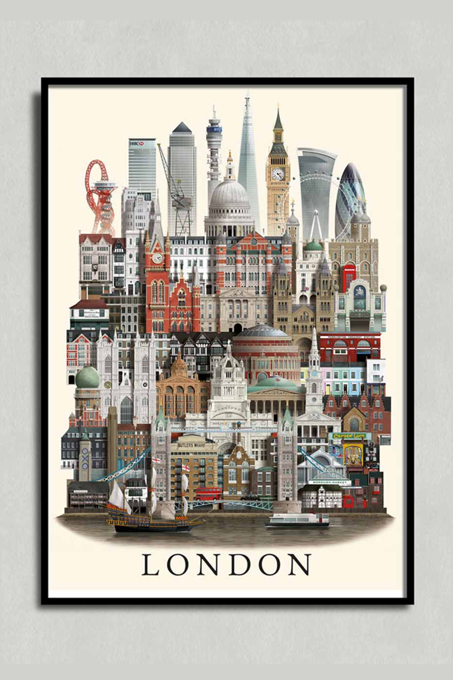 Poster London 50x70 cm