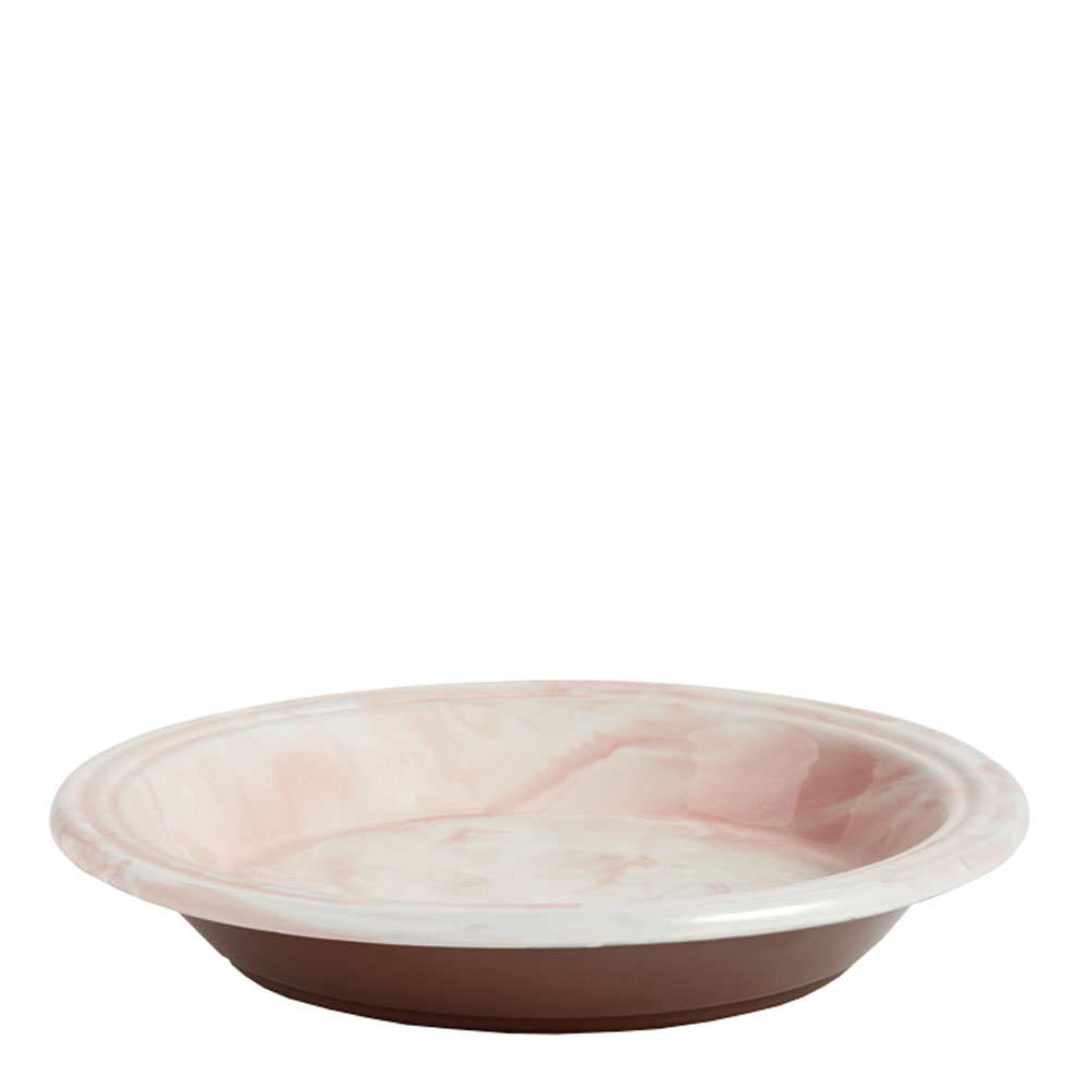 Hay - Swirl Skål 36 cm Rosa