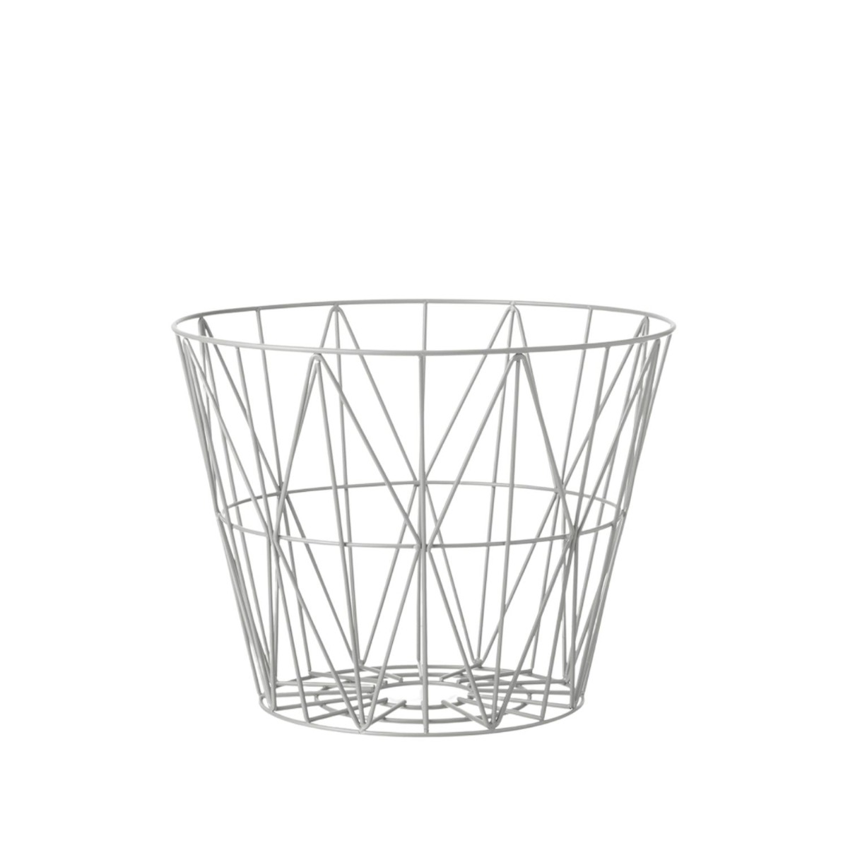 Ferm Living Korg Wire M Ljusgrå