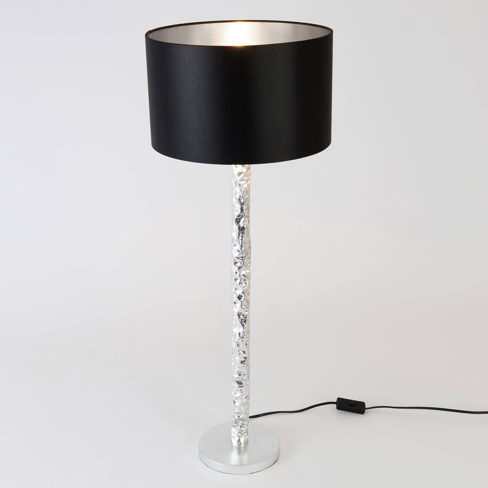Bordslampa Cancelliere Rotonda svart/silver 79 cm