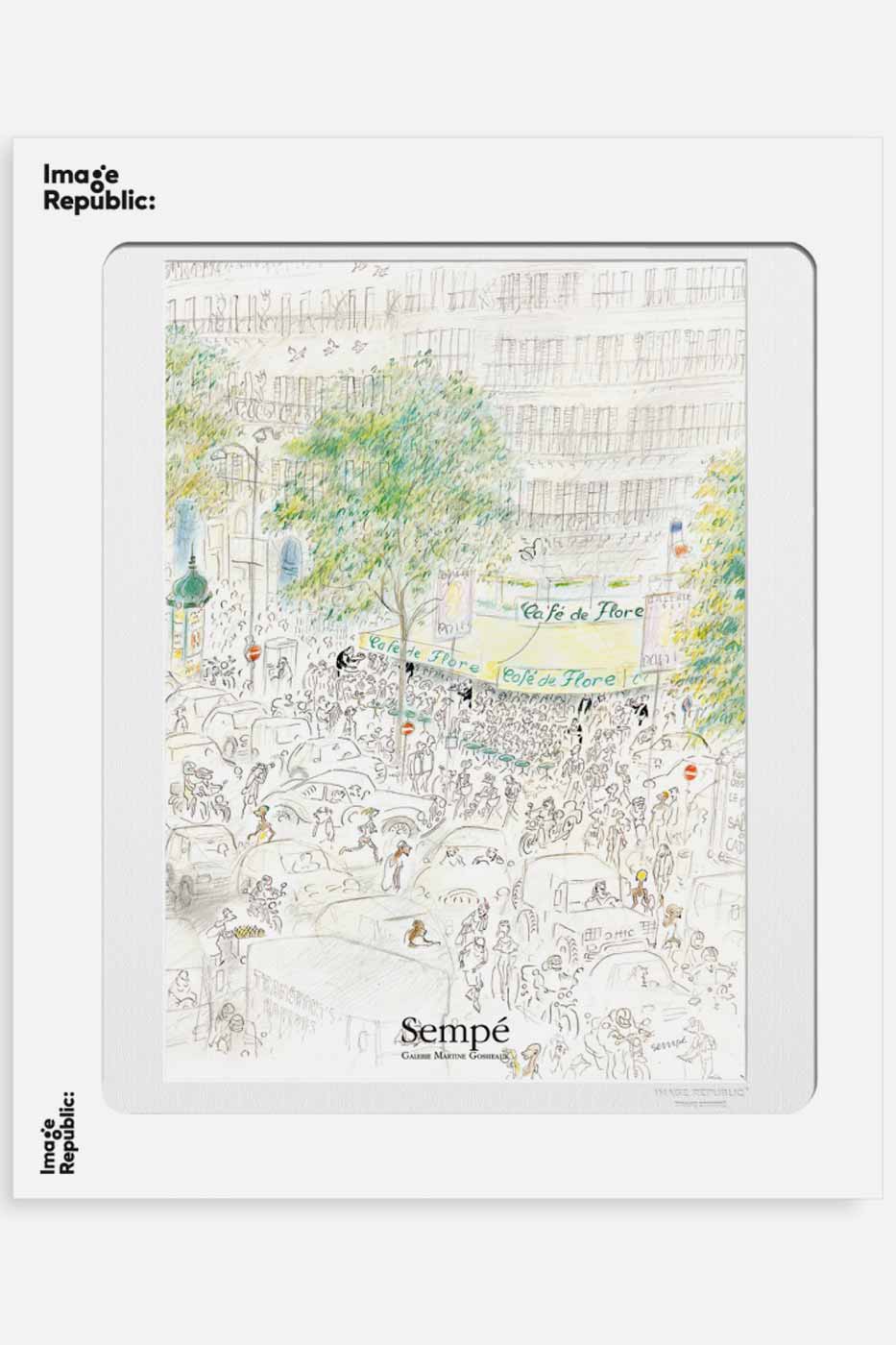 Poster Sempe Flore 40x50 cm