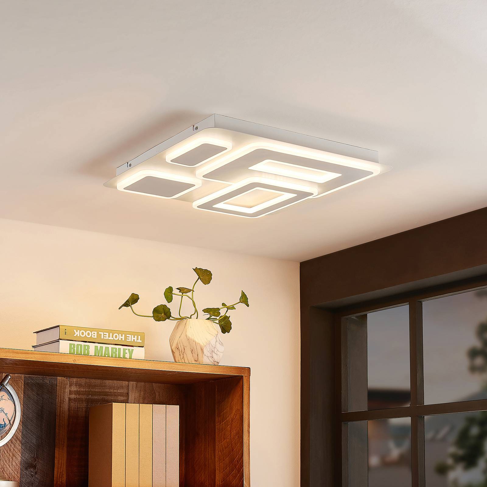 Lindby Melvyn LED-taklampa