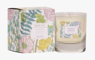 White Linen doftljus multi