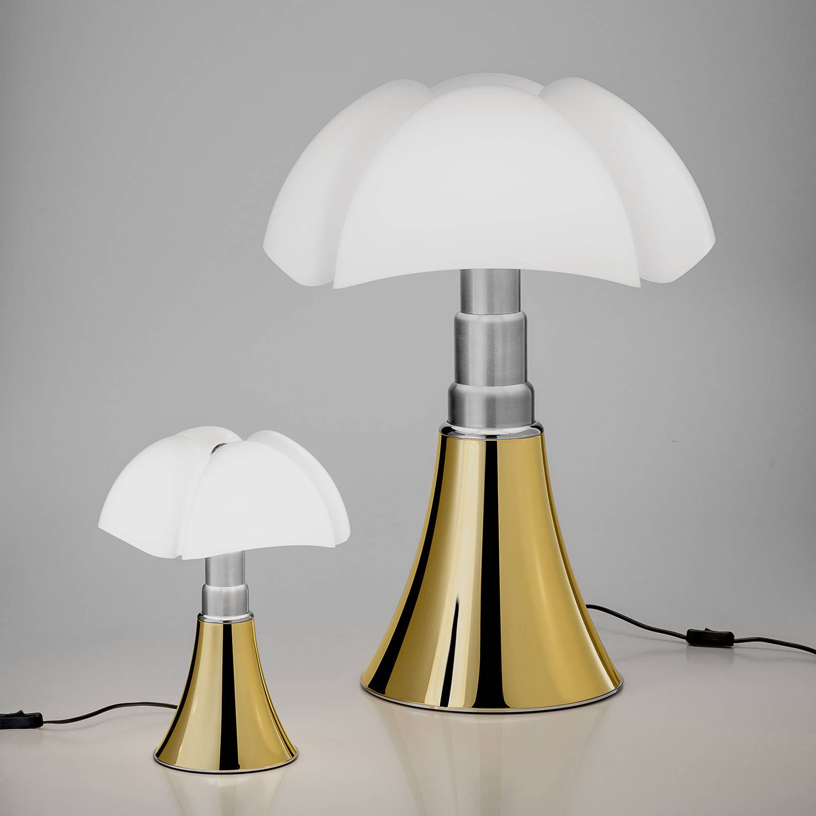 Martinelli Luce Minipistrello bordslampa mässing