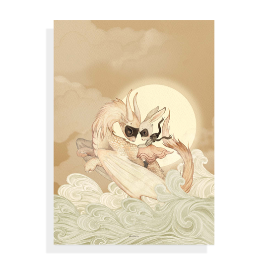 Poster Ava´s Dragon 50 x 70 cm Mrs Mighetto